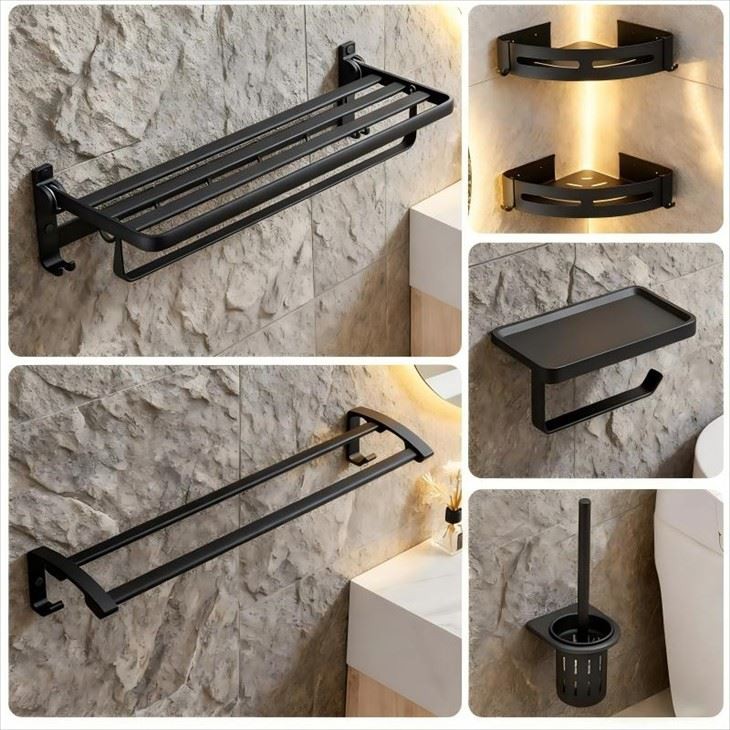 Integrated Towel Rack And Storage Shelf high quality